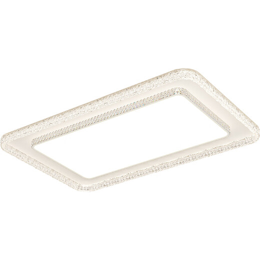 Nuodu [Instalación del paquete] Lámpara de techo de la lámpara Zhongshan Luz de la sala de estar Luz principal de la luz del dormitorio Luz de la casa entera Protección inteligente [Spectrum Full Spectrum] AY9230 Bedroom Square [Versión de transformación de luz de tres colores] Sin control remoto