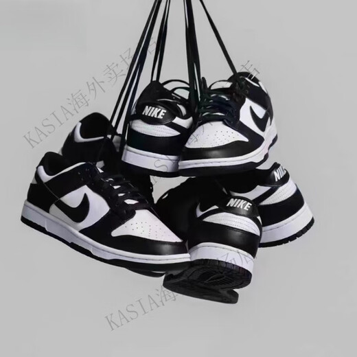 耐克（NIKE）Dunk Low周雨彤同款黑白熊猫男女子低帮板鞋DD1503-101 DD1391-100 成人男款 40.5