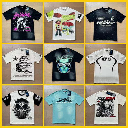 Lee Kids2025 Sommer New American Trendy Brand Hellstar Männer und Frauen Paare Outfit