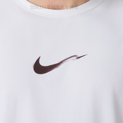 Nike (Nike) 2025 Sommer kurzärmelig, schnell trocknendes Sport-T-Shirt-T-Shirt Herrenhalter, atmungsaktives lässiges Top-Training Dunkelgrau Hv4882-299 Feuchtigkeitsabsorbierend und schwitzend schnell trocknend S 100-120jin [Jin gleich 0,5 kg] ()