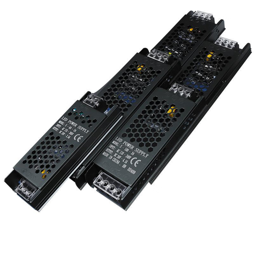 咏幻led线性灯电源220V转12V24V60W100W400W超薄灯箱黑灯带变压器 升级罐胶静音12200W（质保3年）