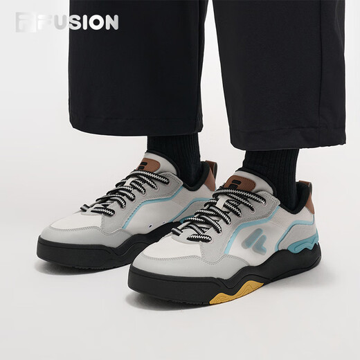Filafusion Filafusion Herrenschuhe, Skateboardlebensschuhe, 2025 Sommer neue Kickboardschuhe, 2 Generation Canvas-Schuhe, Weiß, Weiß/Schwarz-Ba 40