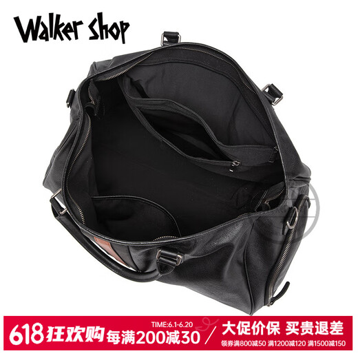 Walker Shop Travel Bag Herren echte Leder Handtasche Herren Großkapazität Business Tur