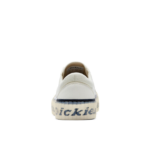 Dickies Print Wear-resistant Low Top Canvas Shoes Men and Women Beige 35