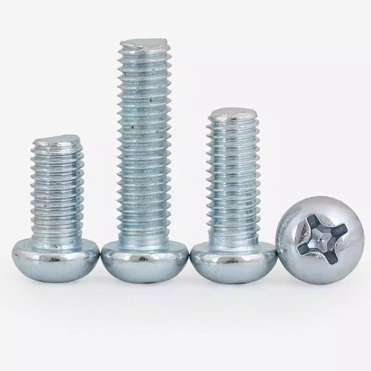 Zhehongdi 4.8 Galvanizado Tornillo redondo Reduck Tornillo extendido Tornillo de disco Carbon Acero azul Bolt de zinc GB818-85 M3*12200