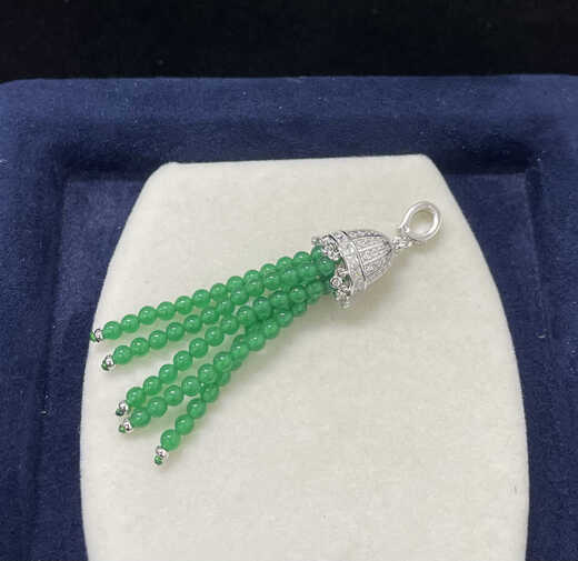 Libiao S925 silver Seiko version k gold craft pendant necklace three-color gold twist chain gold pineapple bead necklace collection gold pig nose chain 50cm long