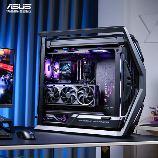 ASUS ROG RTX5090 graphics card 9800X3D/9950X3D ROG family bucket 5090 console game special subsidy diy assembly computer desktop complete host R9 9950X3D+RTX5090 | eight