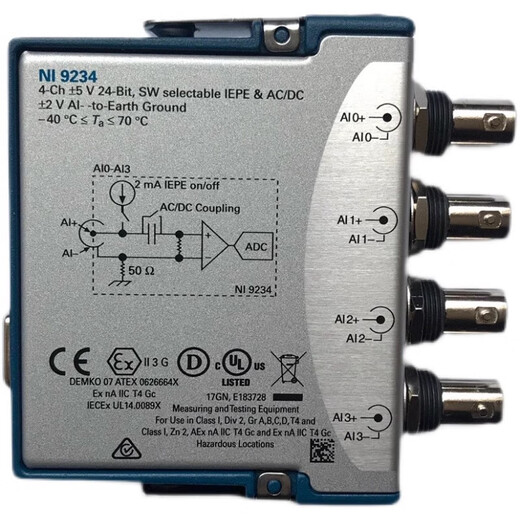 NI美国9215电压输入模块BNC口779138-01螺栓端子口779011-01