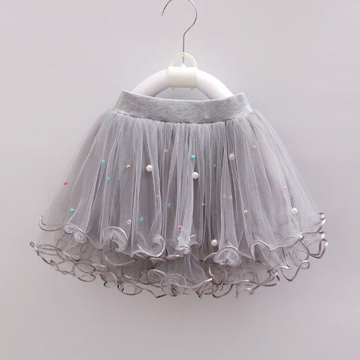Vêtements pour enfants jupe jupe en jupe de gaze toutes saisons