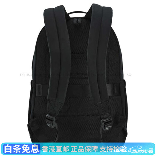 Fila Fitness modische und lässige vielseitige vielseitige Rucksack Mini-Männer- und Frauen-Co-Star-Stil-Styles normaler schwarzer Schwarz Mini