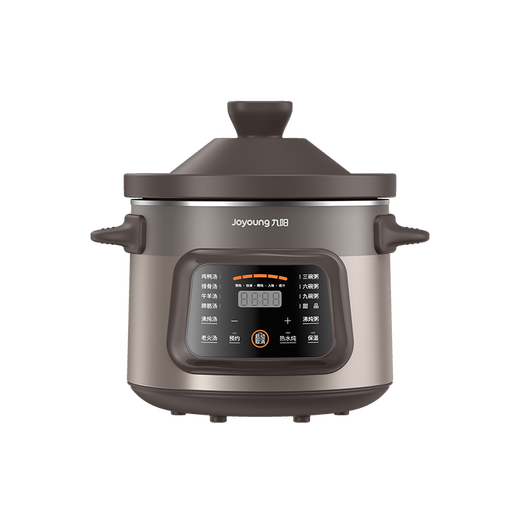 Joyoung quick-stewing electric stew pot, electric casserole, electric stew pot, stew pot, multi-purpose pot, purple casserole, 4L bird's nest porridge soup pot, porridge electric cooking pot DG40K-GD405