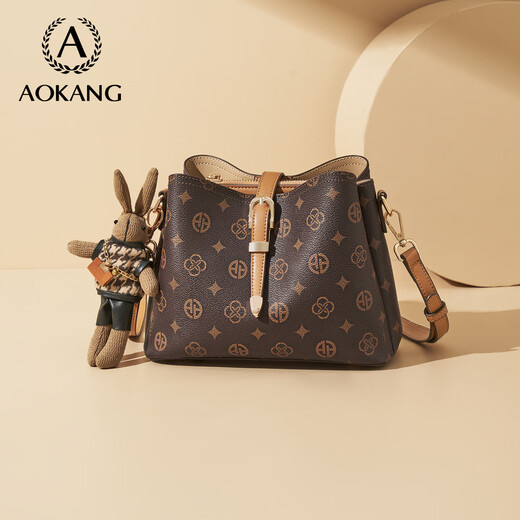 Aokang Bag Damenbag 2025 Trendy Griff Umhängetasche Druck großer Kapazität Tasche Mutter Tasche Geburtstagsgeschenke für Frau