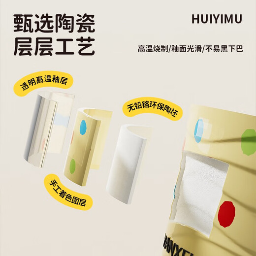 TYZAYR日本恒温猫咪饮水机酸奶机冬季加热罐头喝水碗陶瓷保温喂水饮 奶黄波点350ml陶瓷碗+数显3档恒温垫