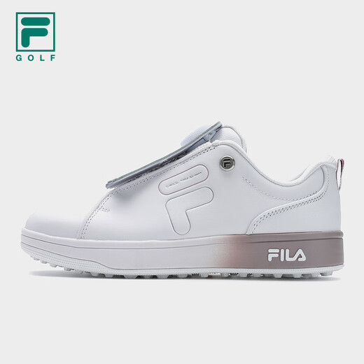 FILA He Muni's same official GF 1911 golf shoes women's shoes BOA training shoes soft spikes FILA white-WT 35.5 (220mm)
