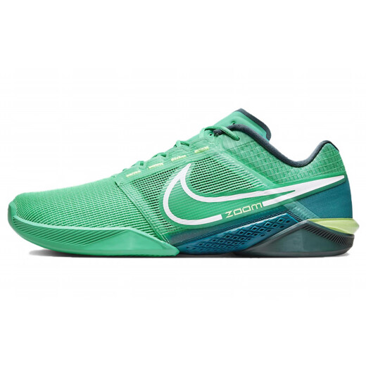 Nike (NIKE) Zoom Metcon Turbo2 comfortable, wear-resistant and breathable low-cut training shoes for men, green, green 45.5