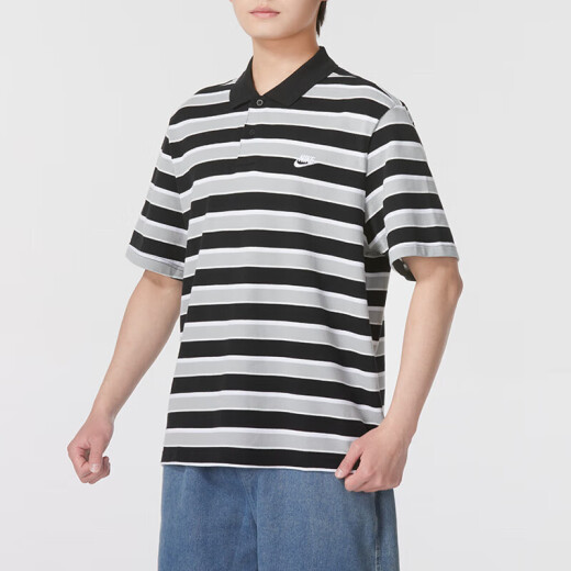 耐克（NIKE）男装 2025夏季新款运动服T恤舒适POLO衫短袖上衣 FN3897-010 S