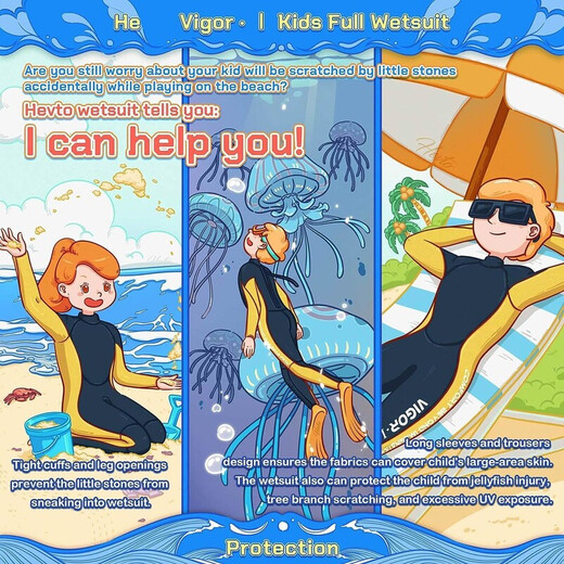 Changsang wetsuit men's trendy diving long-sleeved thermal suit 3mm jumpsuit for men and women thickened cold-proof snorkeling winter bright yellow back zipper wetsuit 3mm surfing wetsuit M M16YE2