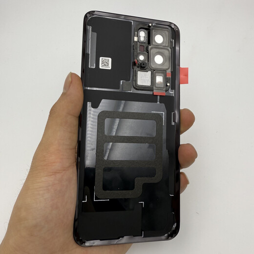 Suitable for Huawei p40 original disassembly back cover p40pro original disassembly glass back cover mobile phone battery case P40pro bright black