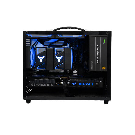 Maxxuan i5 13400F/RTX5070/5060TI/3050/B580/12400F/230F mini ITX desktop assembly computer host game live broadcast design DIY complete machine configuration five丨12400F丨ARC B580