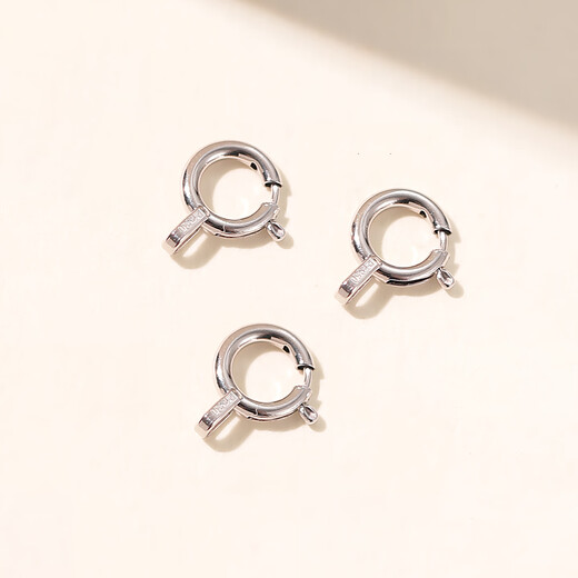 Tipu pt950 platinum necklace buckle accessories for women platinum buckle head connection necklace buckle head high-end bracelet extension chain pt950 platinum necklace buckle