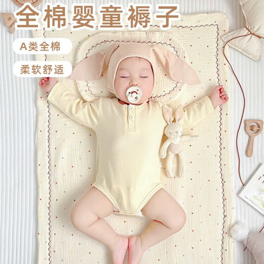 Colchón de cunas de kindergarten baby baby colch colchón para niños colchón de algodón puro colchón lavable de algodón dos paquetes: colchón de almohada de oso naranja + colchón de colchón