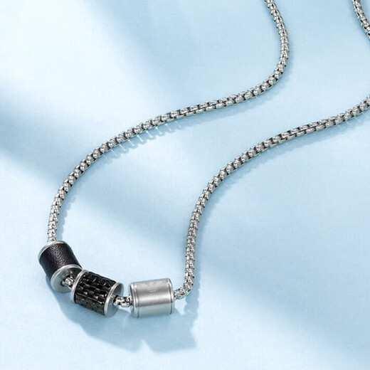 EMPORIO ARMANI Armani men's necklace Yi Yang Qianxi same style beaded necklace birthday gift for boyfriend EGS2383020