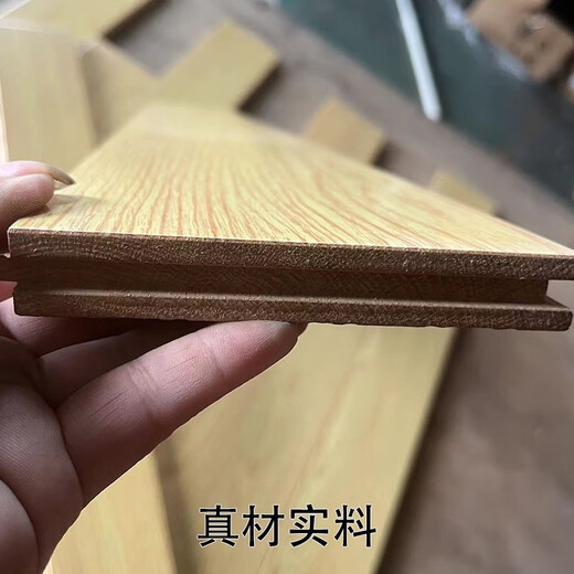 Shantou Lincun reiner massiver Holzböden und Holzfarbe Hersteller Direkter Verkauf Oak Discbohnen Fen Longan Home Decoration Schlafzimmer umweltfreundliche Böden Heizung Eiche Gris 9901-2 910*155 1