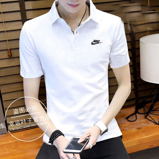 耐克（NIKE）POLO衫 夏季新款官方舰店高尔夫服透气半袖翻领短袖T恤 FN3895-100/白色新款/正常尺码 M 170/88A