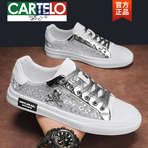 Cartelo Canvas Chaussures pour hommes printemps 2025 Nouveau d'été Breatte Anti-Odor Old Pékin Chaussures en tissu sportif et chaussures plates décontractées chaussures à tendance noire 40