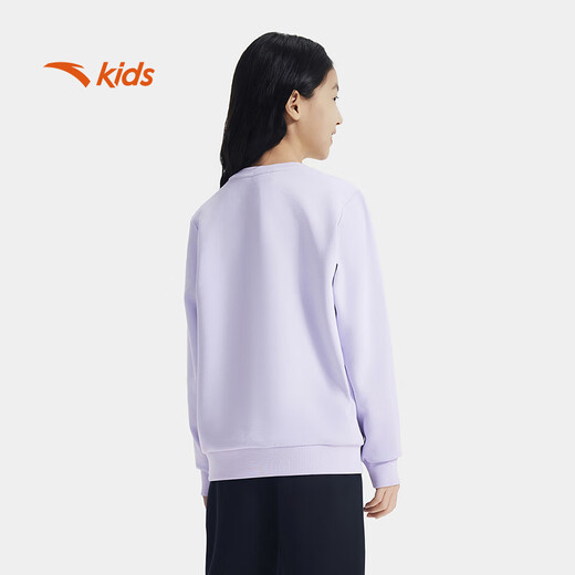 Anta children's sweatshirt boys and girls pullover 2025 autumn versatile sweatshirt girls bottom shirt A72535702