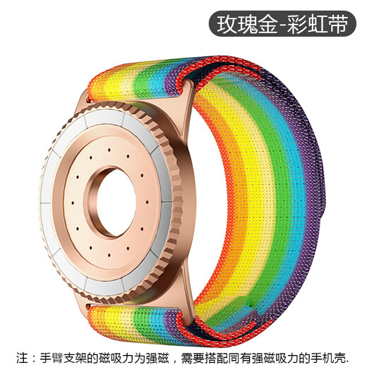 Mock Magnetic Wrist Phone Holder New Aromatherapy Outdoor Live Broadcast Running Fitness Sports Navigation Takeaway Rider Special Rotatable Hanging Wristband Arm Arm Bag Cool Black-28cm Magnetic Aromatherapy Wrist Holder Get it in seconds -