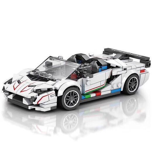 Lego Friends Building Block Assembly Model Car DIY Showcase Ornamente Moc Auto Geschenk Mann Dodge Viper 683