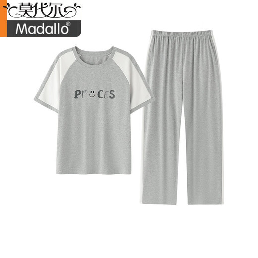 MODAL Damen kurzärmelige reine Baumwoll-Pyjamas Set Summer Hosen Home Clous Clows Colean Style können an der Außensommer-Cartoon Y9721 L getragen werden (empfohlen 95-115jin [Jin gleich 0,5 kg])