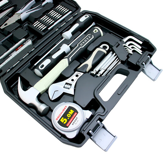 OSOYU OSOYU home tool box set home car daily electrician hardware tool collection vise hexagonal wrench Golden Dragon Set_ Manual Set