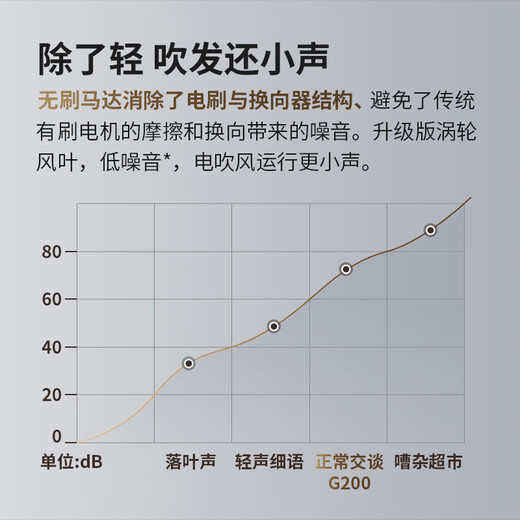 Yongri high-speed hair dryer for hair drying, household 2000W high-power, quick-drying, non-damaging, low-noise, low-pitched hair dryer, professional hair salon high-speed hair dryer, 2 free styling tools