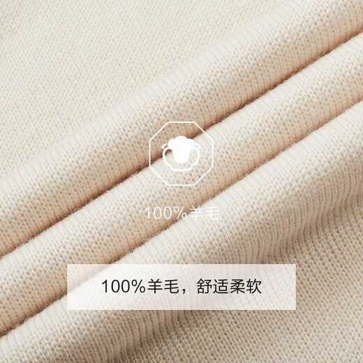 Jiumuwang Men's Sweater Men's Spring New Wool Sweater Men's Round Neck Casual Daily Inner Sweater Men's Slim Version+Light Gray+JY1CV52317 M 170/92A(48)