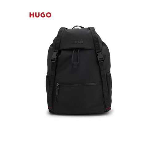 Hugo Boss Men's Autumn 2025 New Logo Strap Mochila 001-Black