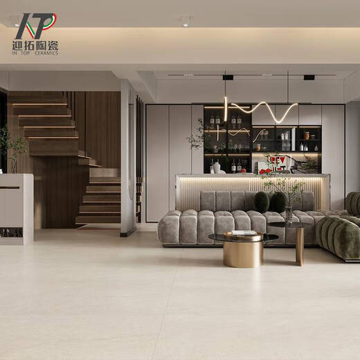 倪之尔模具干粒面瓷砖600x1200哑光砂岩仿古砖餐厅商场酒店防滑耐磨 IT15054_750x1500mm
