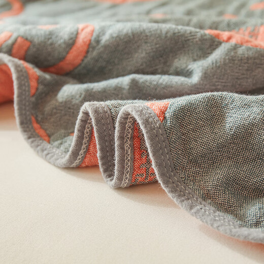 Belles Mercury Home Textiles six-layer gauze baby summer pure cotton towel quilt children's nap blanket baby summer cool quilt musical note 180cm*200cm