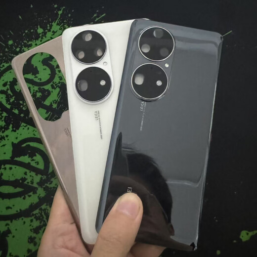 Huawei (HUAWEI) is suitable for Huawei original mobile phone glass back cover P50Pro disassembly seamless battery cover rear screen P50 (black) glass back cover shell x with frame lens