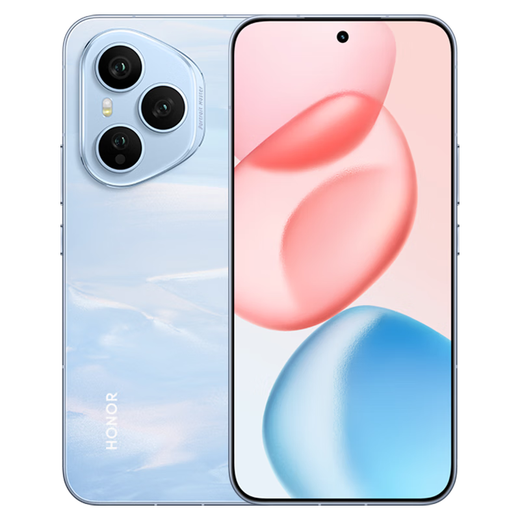 Honor 400Pro new 5G mobile phone AI 200 million ultra-clear portraits Qinghai Lake large battery state subsidy Lanyue Silver 12GB+512GB official standard configuration