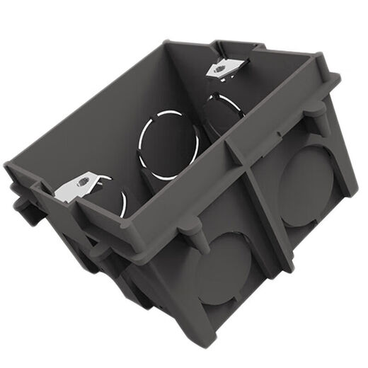 ABB switch socket panel standard bottom box 86 type bottom box conjoined universal cassette trunking box switch box AU565 10 pieces