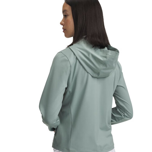 Under Armour UA Frühlings- und Sommerfahrt Frauen mit Kapuze Golf Coat Lime Green 348 XL