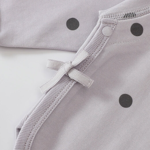 Bali Piggy Newborn Baby Top Four Seasons Long Sleeve Category A Pure Cotton Maternity Room Size 52 Baby Clothes Spring and Autumn Newborn Monk Clothes Flower Puppy 52