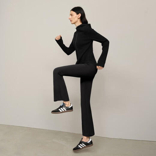 Mai Meng MM Yu + Series Professional Pilates Gym Sports Short Sleeve Shopping Mall Same Style Summer 5F8100991U Black L