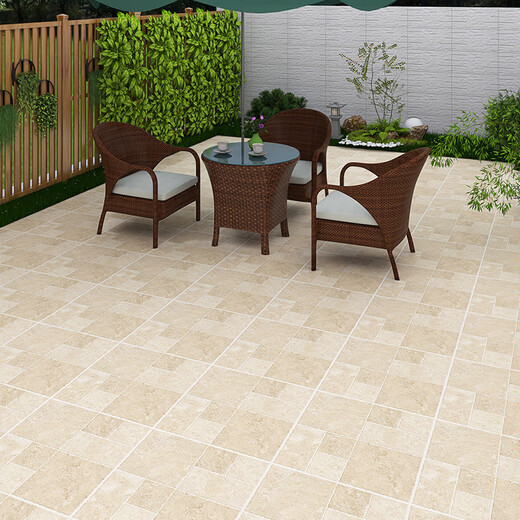 
Dengyu European-style Lyme stone tiles 600X600 Villa courtyard terrace balcony garden yard anti-slip floor tiles antique tiles D6623H 600*600