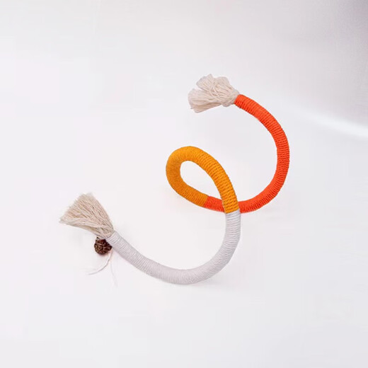 Jingdong Express Cat Bite Rope Cat Toy Self-Happiness and Boredom Relief Artifact Resistant to Bite and Molars Cat Stick Supplies Upgraded One Bite Rope 70cm-Purple