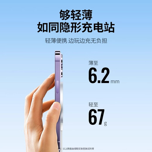 绿联magsafe磁吸无线充电器适用于苹果iPhone16promax15手机安卓桌面支架底座配件20w快充电线板通用 【钛白色套装】单机+PD20w快充头(15673+