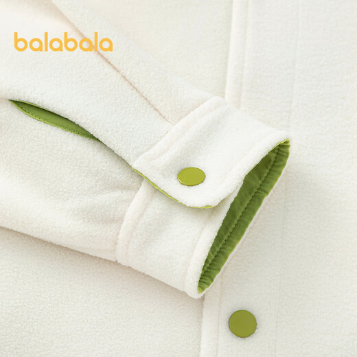 Balabala children's coat boys girls baby tops 2025 autumn polar fleece anti-static warm 209325105201