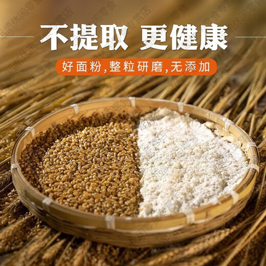Flour New National Standard gbt1355-2021 Home 5 Jin [Jin equals 0.5 kg] Wheat flour steamed bun buns medium gluten 10 Jin [Jin equals 0.5 kg] Noodles New National Standard 8 Star Medium gluten flour 5 Jin [Jin equals 0.5 kg] Package No extraction factory direct delivery to save money and healthier